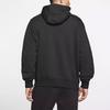 Nike SS20 Logo Hooded Fleece Jacket Men Jackets Black CJ4755-010