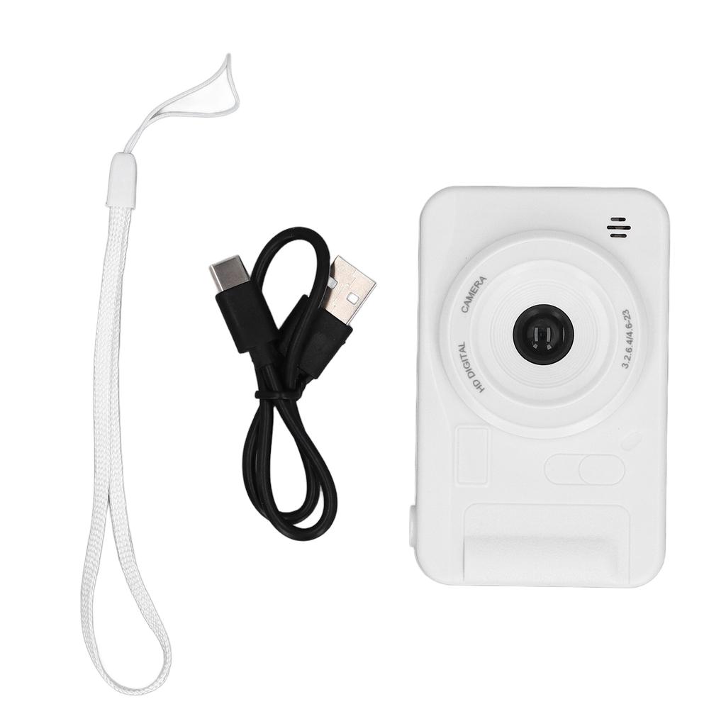 40MP 1080P Camera with Lanyard 8X Zoom Anti Shake 4K HD Auto Focus Support 32GB Card Selfie Digital Video Camera for