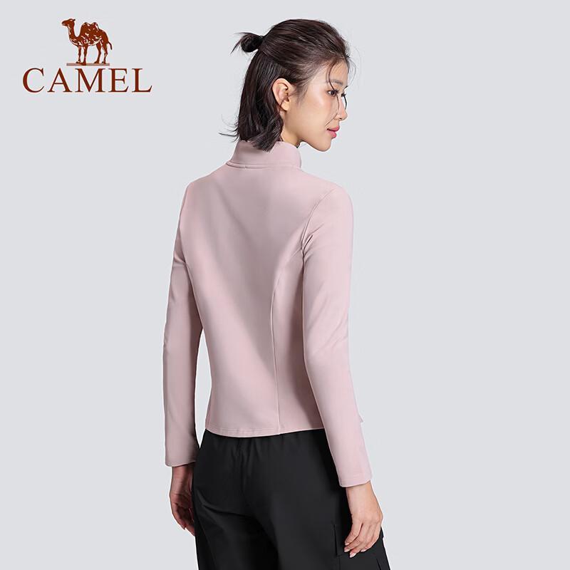 CAMEL Women's Thermal Fleece-Lined Yoga Jacket