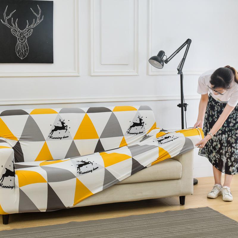 Stylish Non-slip Elastic Sofa Cover Set