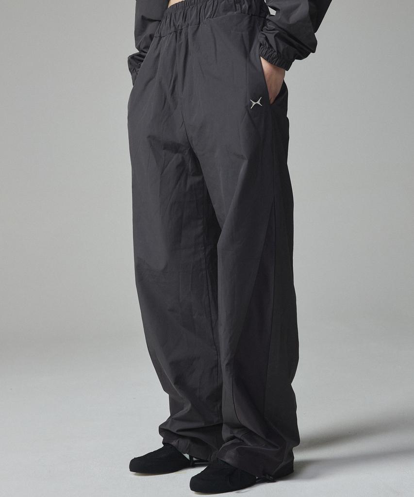 KITTY POTTERY Symbol Mesh Layered Pants Light Grey