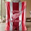 Detroit Red Wings Flanell Fleece Decke Gemütliche Warme Überwurfdecke Für Sofa Bett Reise Ganzjahresgebrauch