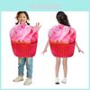 Krémové zmrzlinové cupcakes Cosplay kostýmy postavy Kostýmový ples Rekvizity pro vystoupení