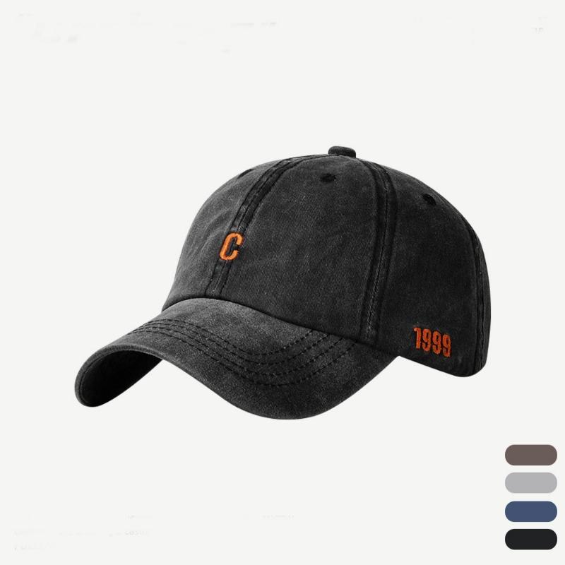 

Hat Men s Vintage Old Cap Female Student Versatile Embroidery Casual Soft Top Hat Sports Street Adjustable