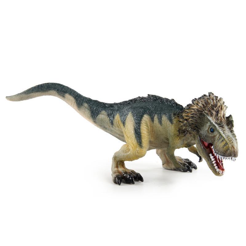 Amazing Detailed Dinosaur Statue T-rex Model In Vibrant Blue Color For Home Decor синий