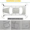 Runmade Patch Nero Anti-Collisione Striscia Protezione Paraurti Antigraffio Protezione Paraurti Finitura Universale per Auto SUV Camioncino (2 pacchi)