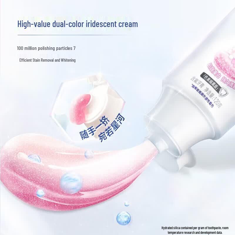 Crest Dual-Color Whitening Toothpaste