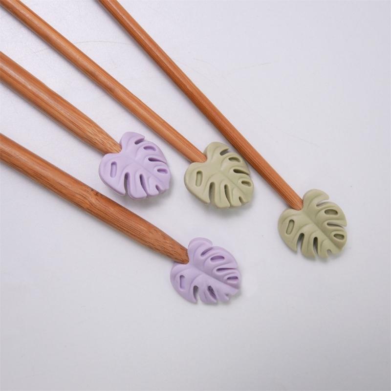 Stitching Marker Charm Locking Stitching Marker Knitting Needle Point Protectors, Locking Stitching Marker for Stitching