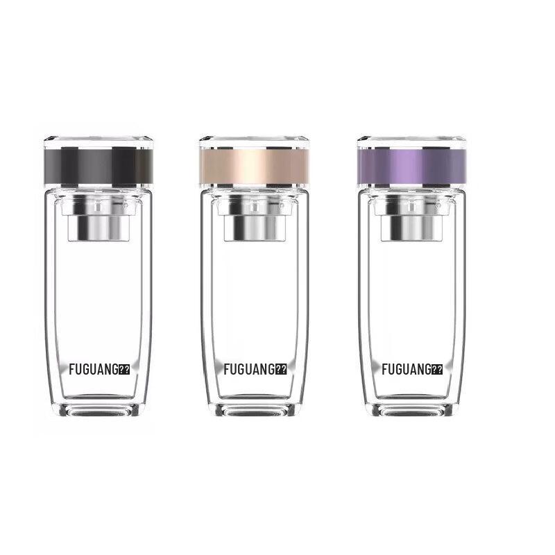 FUGUANG Artistic Double-Layer Glass Tea Cup 290ml