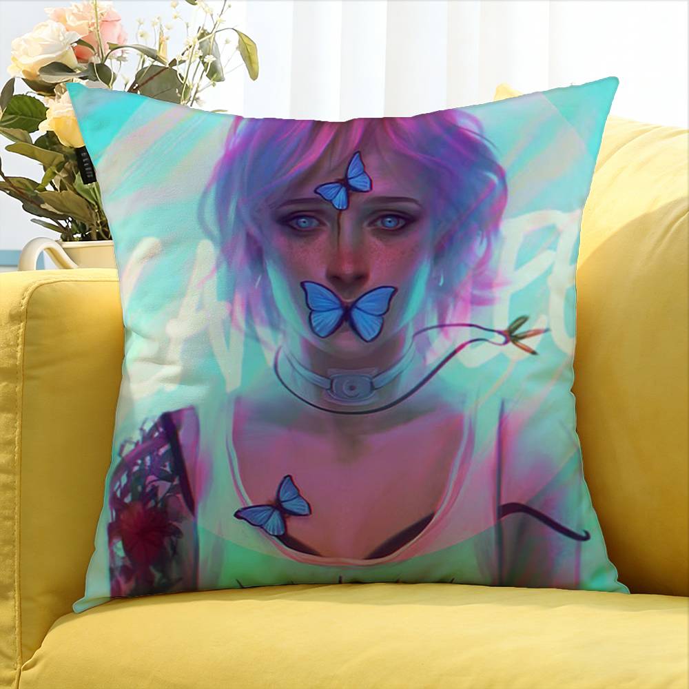 Game LLife Is Strange World Various Sizes Square Pillow Case For Car Home Bedchamber Decor