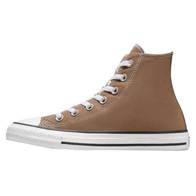 Converse Chuck Taylor All Star Everyday Versatile Breathable High Top Canvas Shoes Unisex Brown and White