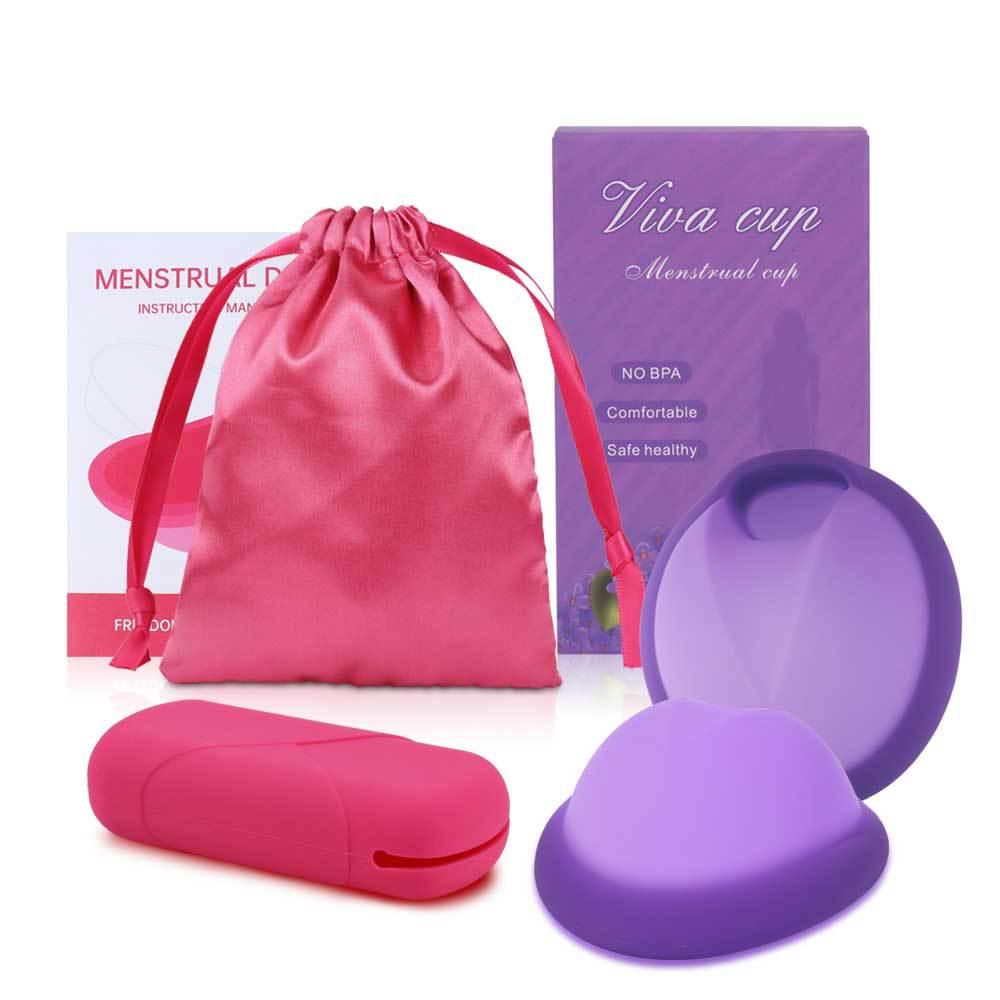 Silicone Menstrual Cup & Disc: Reusable Period Alternative to Pads & Tampons