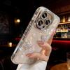 Apple iPhone 16 Pro Max Case: New 15 Rhinestone Lens Film with Pearl Butterfly Design for iPhone 17 Pro