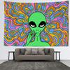Psychedelic Vertigo Alien Tapestry Wall Hanging Abstract Hippie Tapies Witchcraft Mysterious Bohemian Dormitory Home Decor