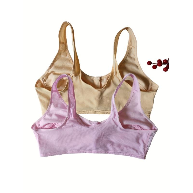 Conjunto de sutiã elegante plus size, sutiã feminino plus size com estampa floral e botões na frente, sem fio, cobertura total, conjunto de duas peças para o dia a dia