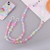 Cellphone Lanyard Beaded Crossbody Phone Chain Night Glow Phone Neck Straps  Phone Case Accessories