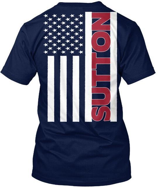 Футболка Sutton Flag Сделано в США Размеры от S до 5XL S