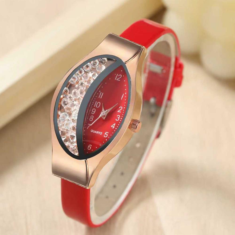 Elegant Quartz Watch with PU Leather Strap & Alloy Dial - Shockproof Wristwatch, Analog Display, Elegant Casual/Dress Watch for Daily Wear