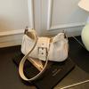 Spring and summer retro leather underarm bag new fashion versatile high sense niche single shoulder messenger women's bag