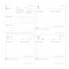 2026 Planner, Weekly Block, Square 148, Starting December 2025, Marks Refills, 26WDR-SB-RFL