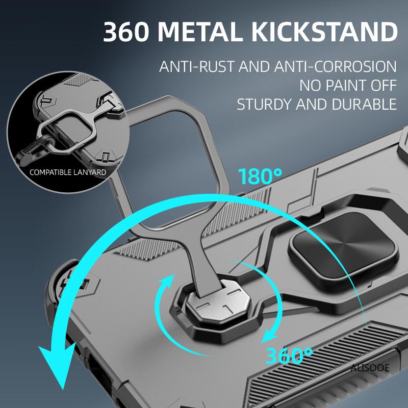 Rotatable Kickstand Capa for POCO X7 Pro 5G Case Magnetic Ring Holder Protection Phone Cover for Xiaomi POCO X7 Pro Fundas