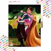 Disney Diamond Painting 5D DIY Tangled Rapunzel Flynn Rider Diamond Painting Set Suitable for Adults/Beginners Creative Gift Home Decoration