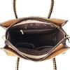 Leather Women'S Bag Wind Color Leather Plaid Bag Splicing Portable Oblique Span Bag Women'S Bag