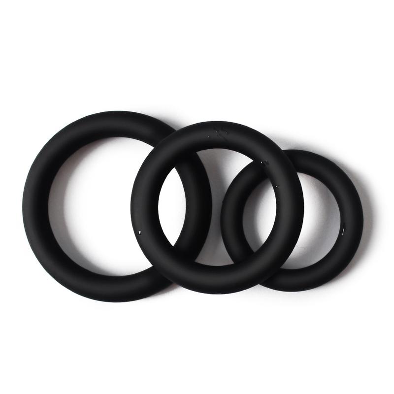 Male Cock Ring Penis Ring Delay Ejaculation Scrotal Binding Ball Stretcher anillos para hombre Silicone Cockring Sex Toy For Men