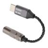 32bit/384KHz USB C auf 3,5mm Audioadapter unterstützt Leitungssteuerung für Samsung S10 S9 Plus Musikwiedergabe