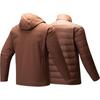 Anta Training Series Sports Casual Solid Color Simple Warm Jacket Men Jacket Vanilla-Coffee 152447625-4