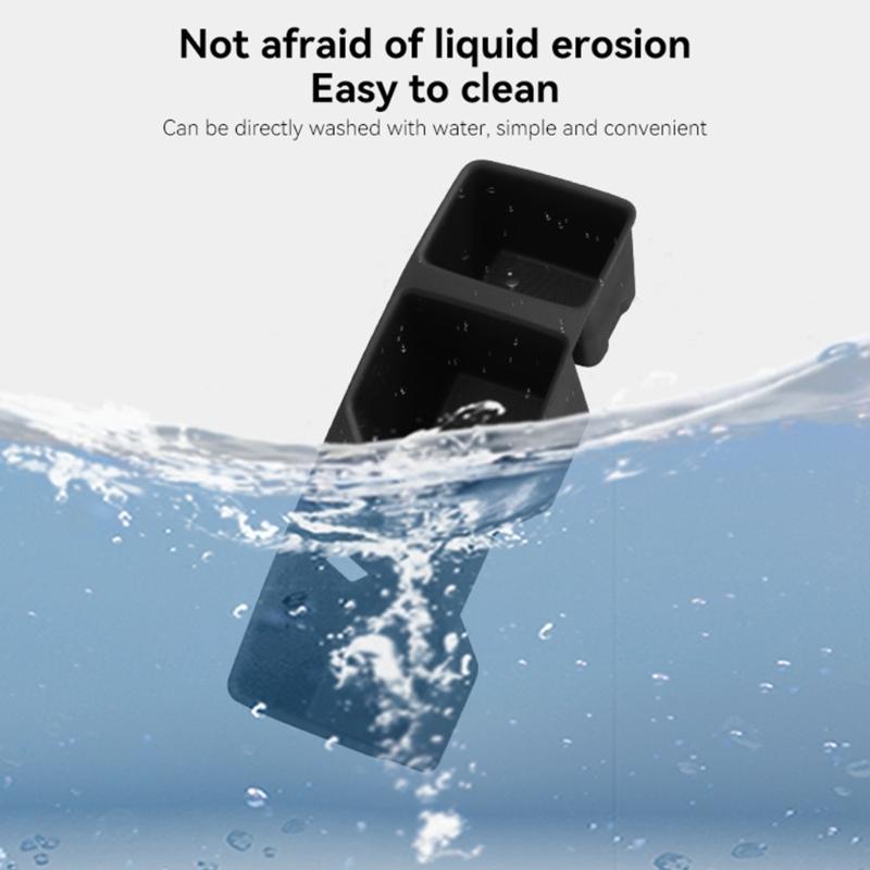 Custom Molded Center Console Pad Slip Resistant Quick Install Vehicle Drink Holders Protector Quick Fixing for Vehicle