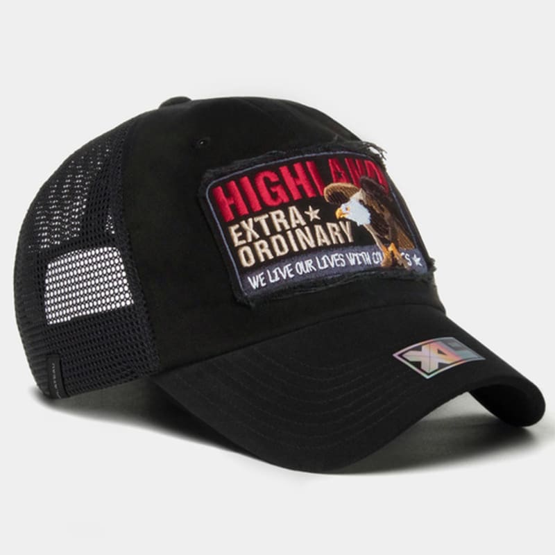 

PLATEAU Big Size Mesh Ball Cap XL HIGH EA MESH CAP BLACK L