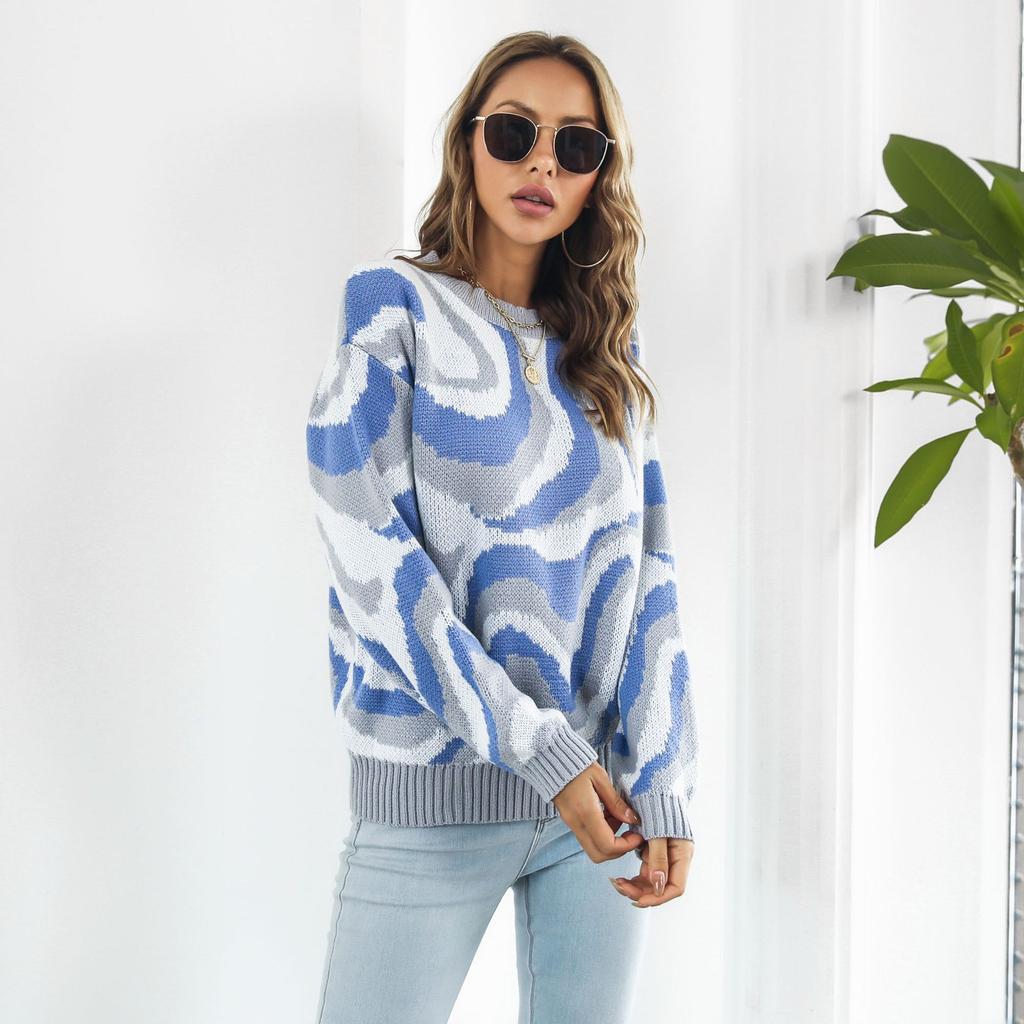 Autumn New Women's Loose Autumn/Winter Long Sleeve Casual Knitwear