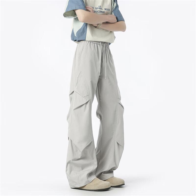 POUM Men's Loose Fit Quick-Dry Outdoor Cargo Pants