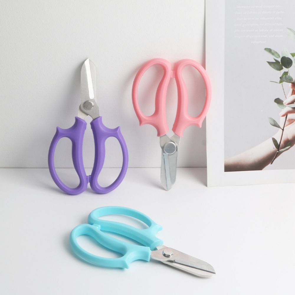 Pink Garden Pruning Shears Blue Garden Scissors Fishing Tool Floral Scissors Garden Pruners