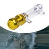 Motorcycle Air Filter Drain Tube Seal with Clear Tube Design, Service Part for Garage Maintenance and Upkeep Work