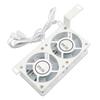 Memory Cooling Fan Double 6025PWM 1000 to 3000RPM 5V 3Pin Aura Sync ARGB Memory   for DDR DDR2 DDR3 DDR4 DDR5