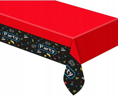 Foil Tablecloth Game Console Gaming Party 120X180Cm
