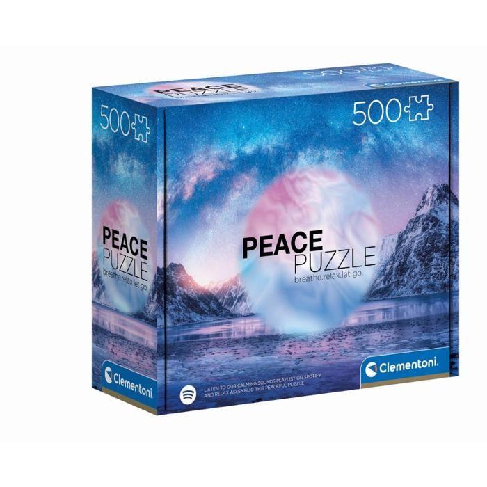 Puzzle 500 pièces - Clementoni - Coloris Unique - Adulte - 10 ans