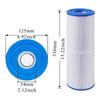 Filtro per Piscina Spa per PRB50-IN Filtro Whirlpool, Unnicel C-4950 Guardian 413-212-02 Filbur FC-2390 Filtro per Piscina Serie J200 Whirlpool