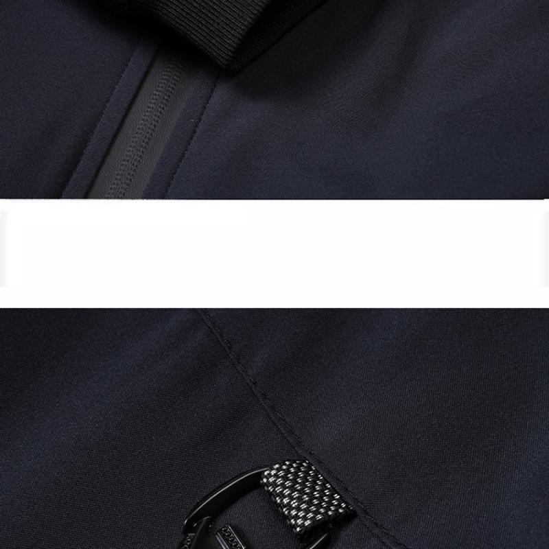 New Casual Men's Jacket Thick Baseball Jacket Men's Warm Jacket