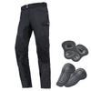 Rough & Road Motorcycle Pants, Full Protection Mesh Pants, LF, Black, LW Size (34-40 In/79-85 Cm Inseam) RR7515LFBK3