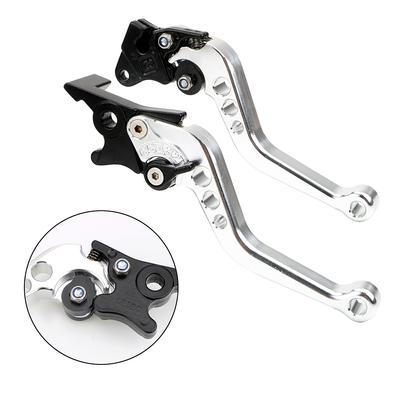 Universal Fit for Motorbike Modification 1 Pair Alloy Motorcycle Brake Handle CNC Motorcycle Clutch Drum Brake Lever Handle