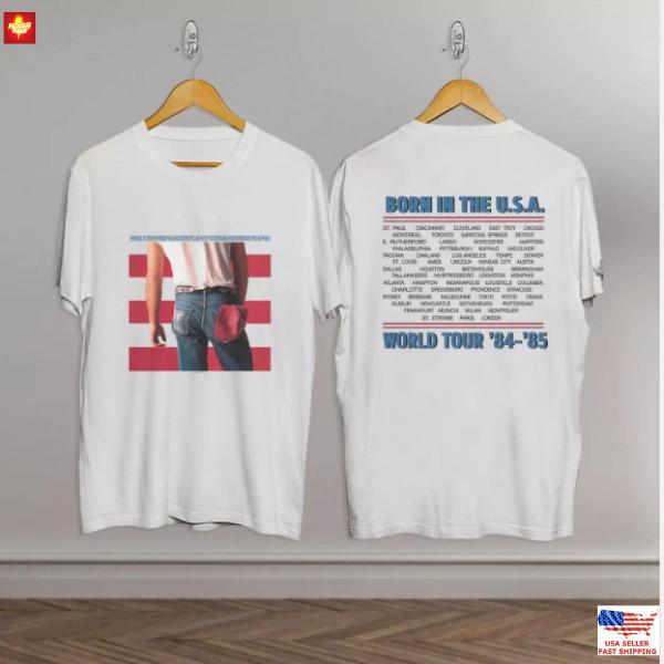 Trending BRUCE SPRINGSTEEN 1984 Tour vintage T SHIRT Unisex T-Shirt S