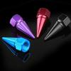 Aluminum Spiked Shape Tire Valves Caps for Car Owners Ensures Longevity of Tires and Valves Enhances Vehicle Appearance