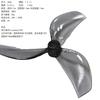 8Pcs Diy Accessories For Rc Fpv Racing Freestyle 1.8Inch Cinewhoop Toothpick Drones 45Mm 3-Blade Pc Propeller 1Mm 1.5Mm