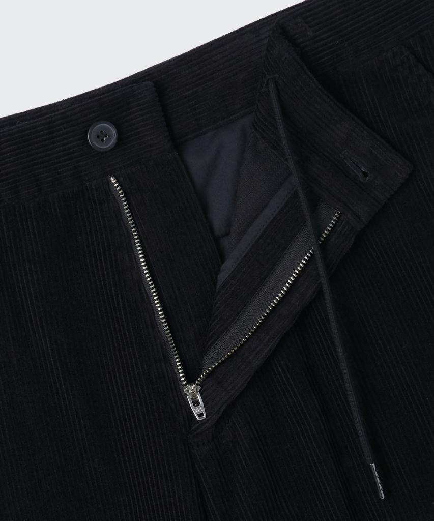 MUSINSA STANDARD 8W Corduroy Balloon Pants [Black]