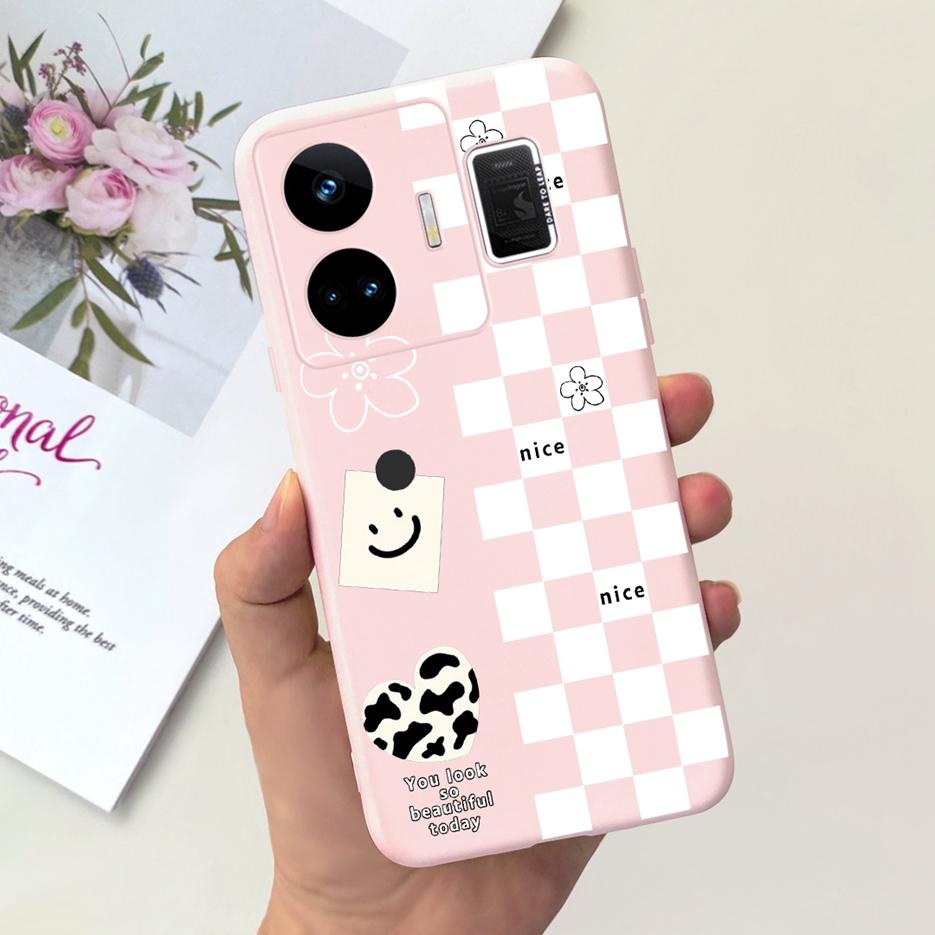 For Realme GT Neo 5 Case RMX3706 Stylish Art Painted Back Cover Soft TPU Phone Case For Realme GT Neo5 240W Fundas 6.74'' Bumper