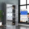 Lieve 304 Stainless Steel 15-Door Slanted Top Storage Locker