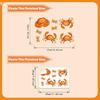 Lucky Koi And Floral Washbasin Sticker Self-Adhesive Waterproof Removable Bathroom Sticker, Wall Bathroom Sink Decal Home Decor